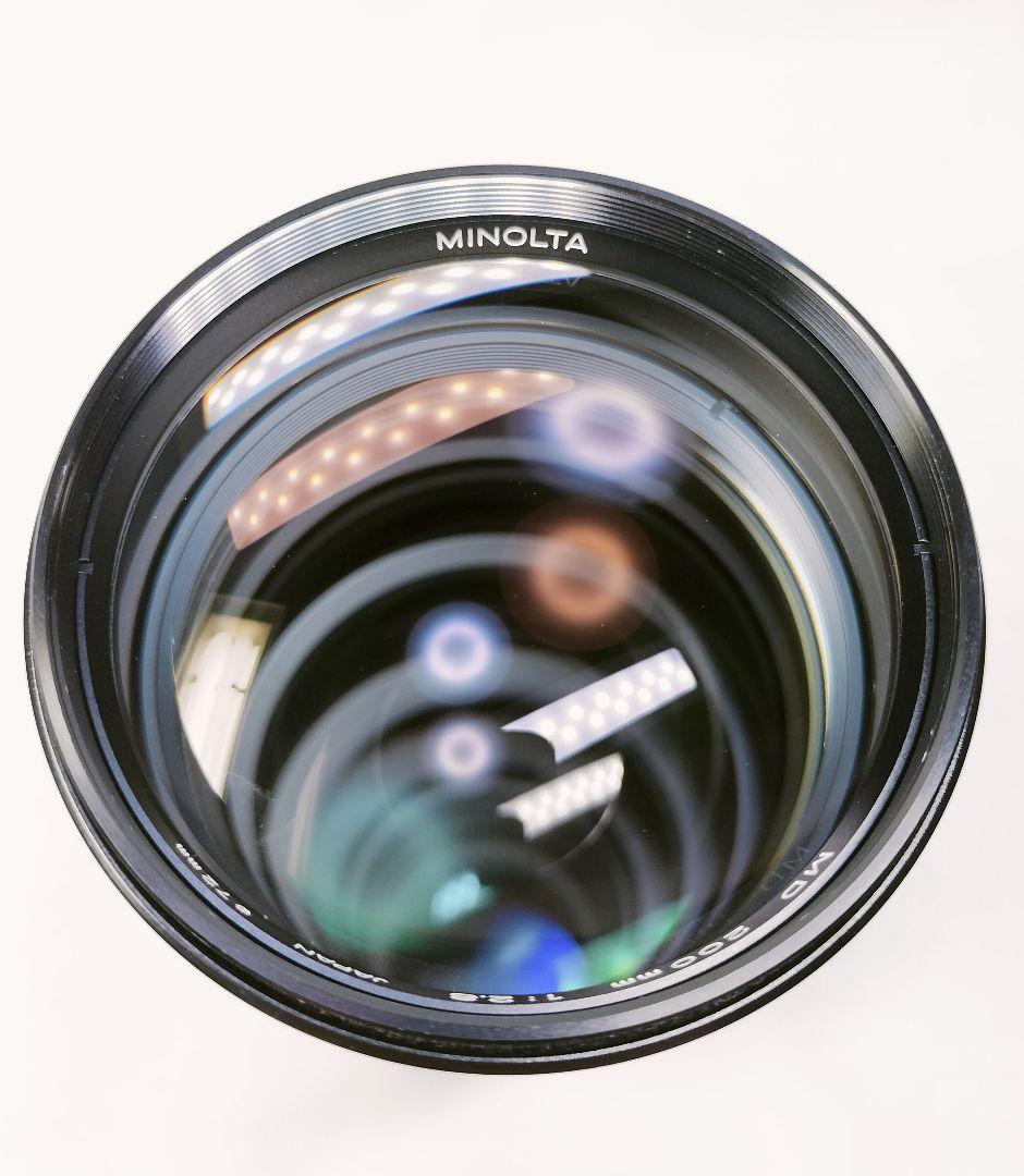 【動確/美品】MINOLTA MD 200mm F2.8
