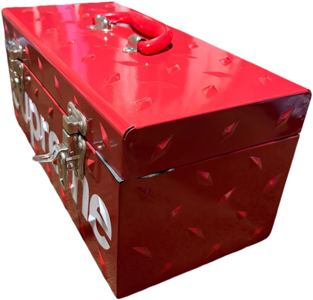 Supreme 2018FW ツールボックス 赤Diamond Plate 大型