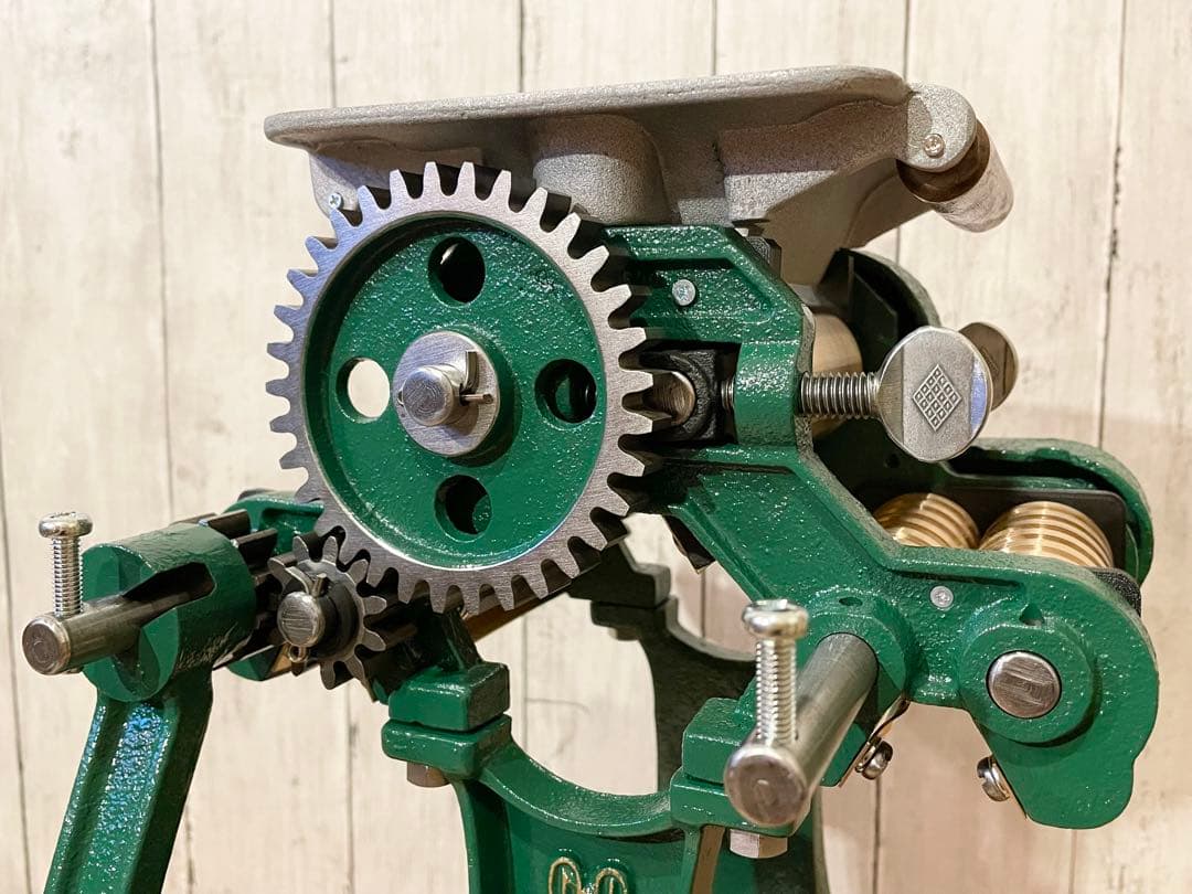 小野式製麺機　両刃　【2507-07】　説明書コピー有り　冷たい麺にも◎