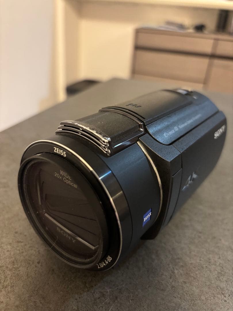 【中古/付属品多数】SONY FDR-AX45 4Kビデオカメラ