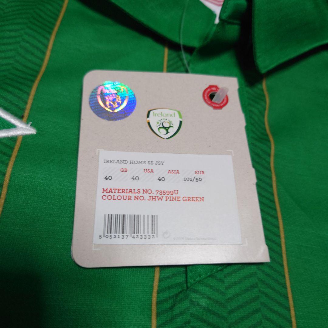 【未着用品、公式、タグ付き】アイルランド代表　サッカーユニフォーム