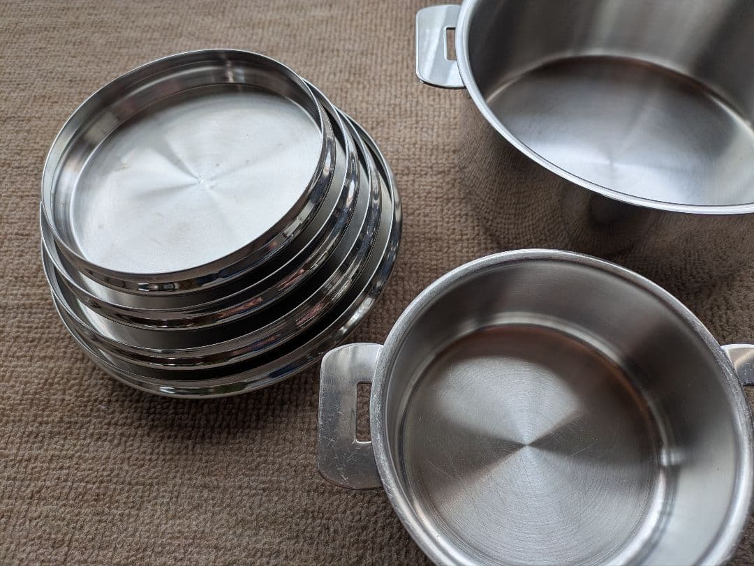 CRISTEL クリステル 両手鍋 4個セット フランス製