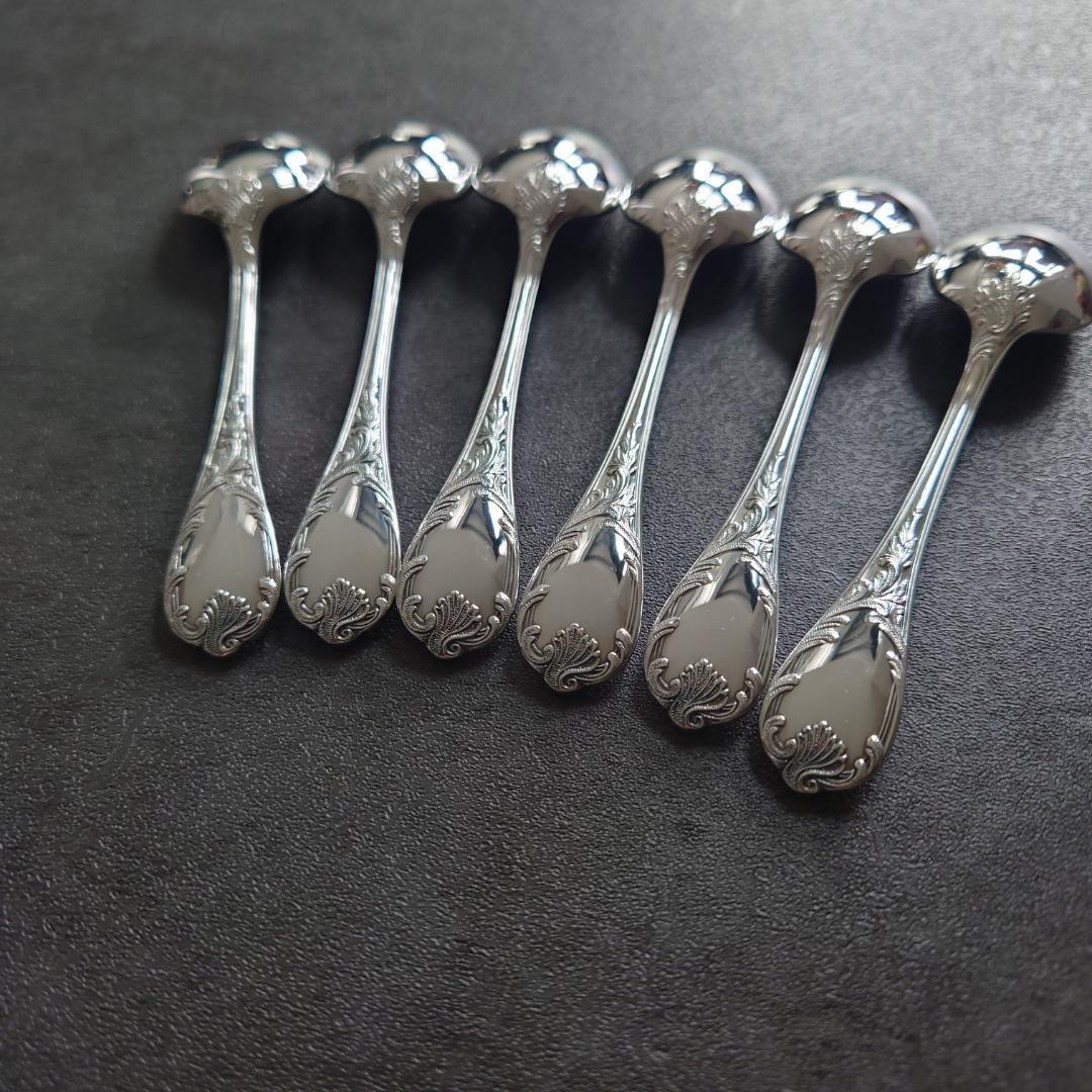 美品 クリストフル マルリー デミタススプーン 6点