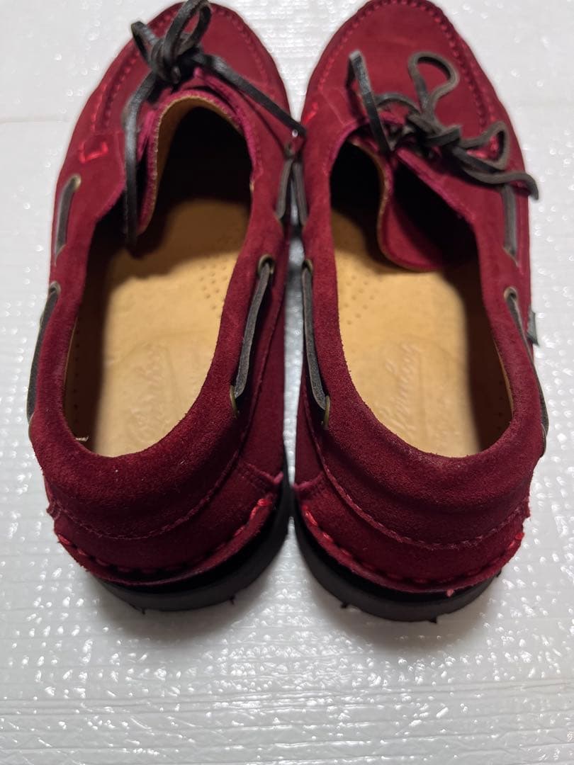 【美品】パラブーツ BEAMS MALO マロ デッキシューズ モカシン