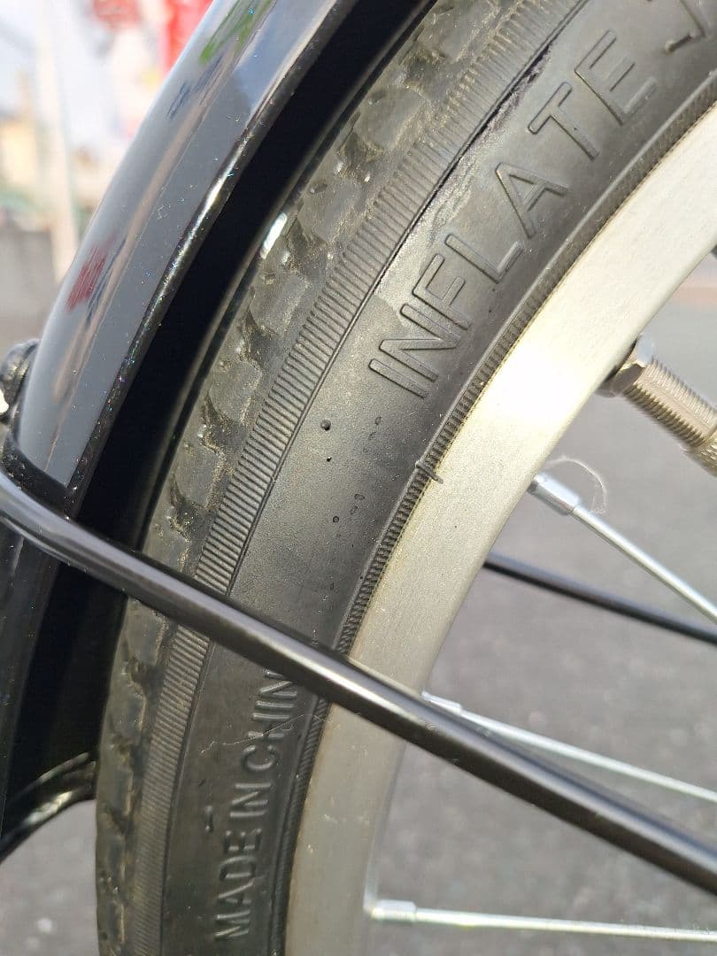 折りたたみ式自転車20インチ イエロー (黄色)引き取り限定(愛知県内)