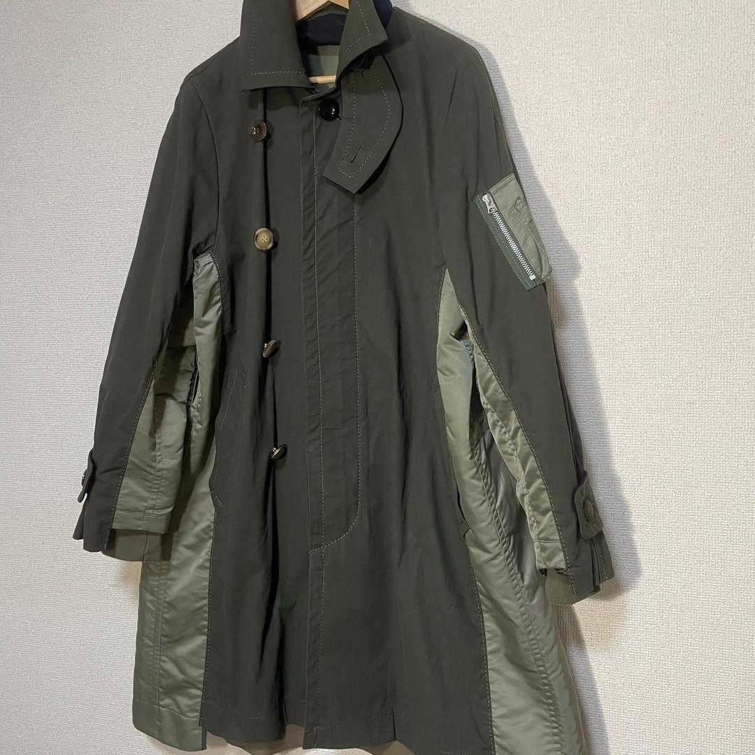 sacai サカイ　MA1ドッキング　ミリタリー　コート