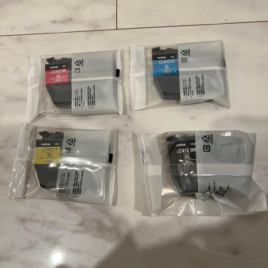 brother ブラザー　純正インク　LC412XL-4PK 大容量