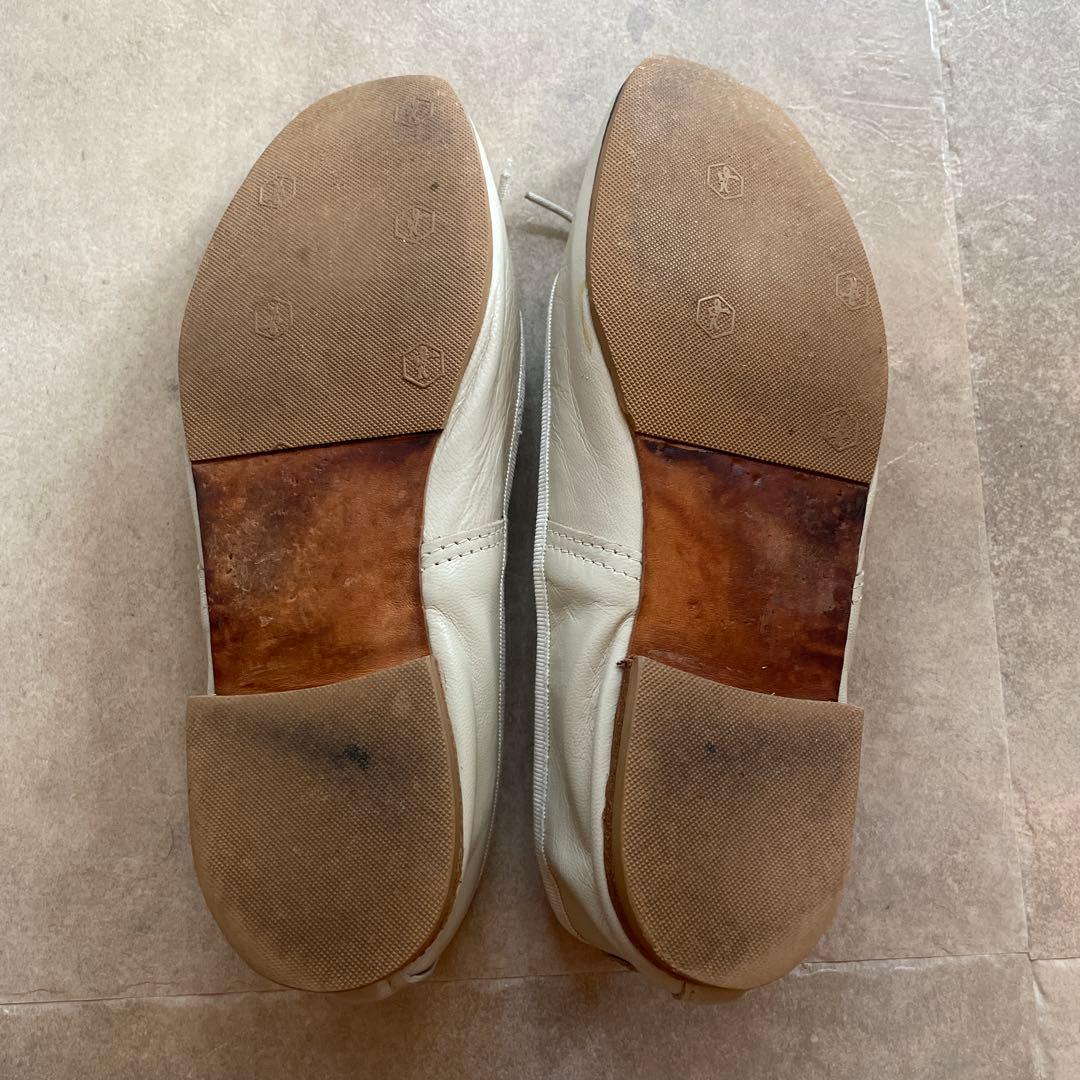 裏張り済★美品★ポルセリ★PORSELLI★バレエシューズ★38