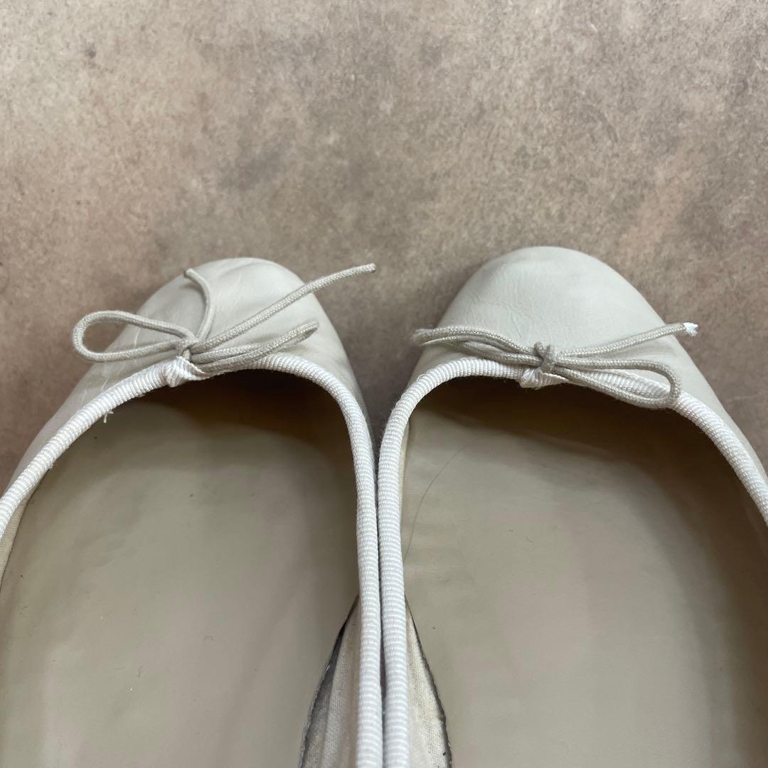 裏張り済★美品★ポルセリ★PORSELLI★バレエシューズ★38