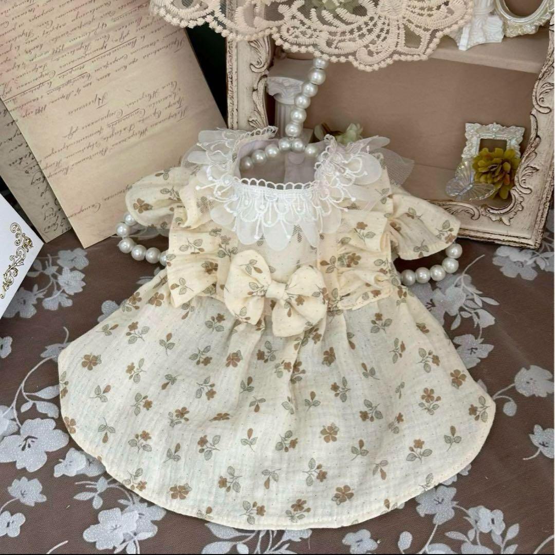 K犬服　猫服　ハンドメイド　ワンピース　わんちゃん