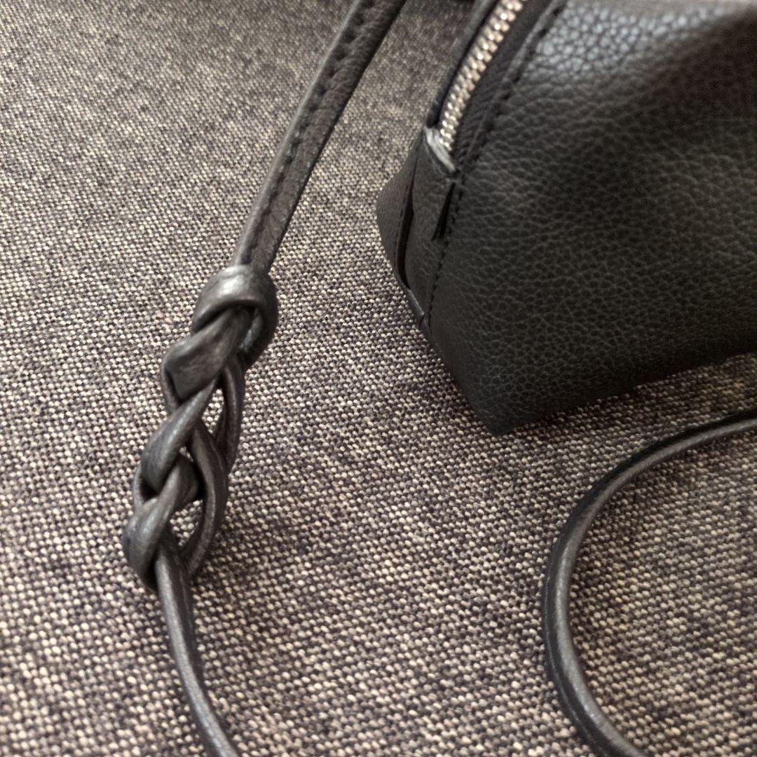 【極美品】ジャンニキャリーニ アリファ S ショルダーバッグ 2way 黒