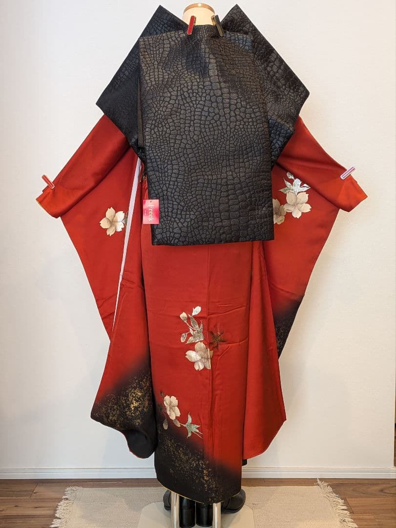⭐︎様 振袖フルセット 身丈162裄66.5 豪華振袖 金銀彩 赤 逸品 成人式