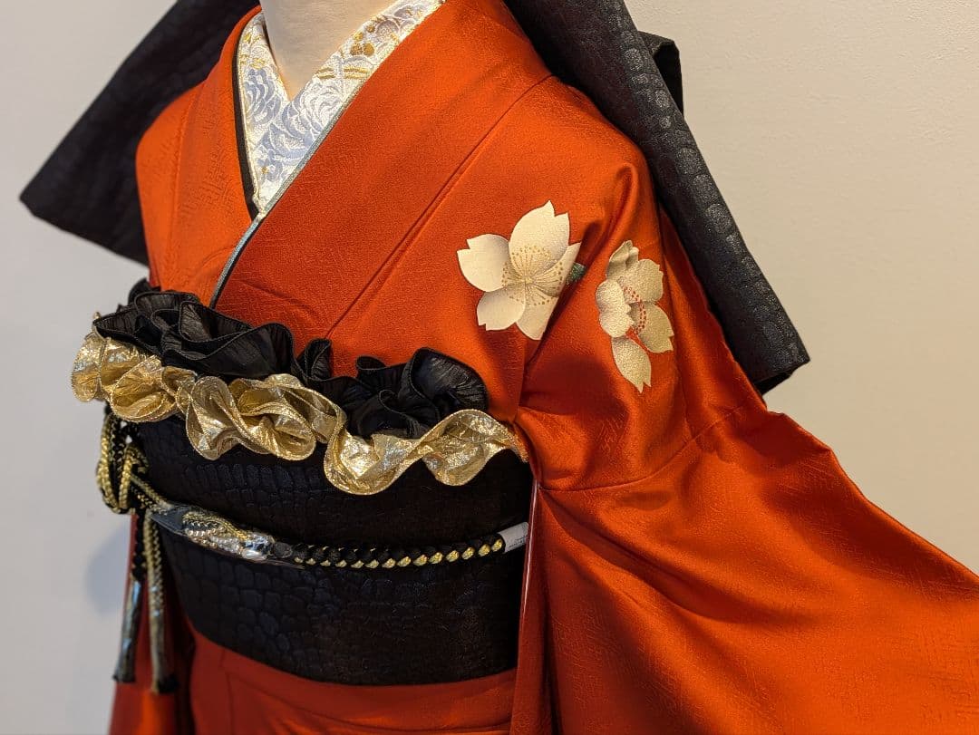 ⭐︎様 振袖フルセット 身丈162裄66.5 豪華振袖 金銀彩 赤 逸品 成人式