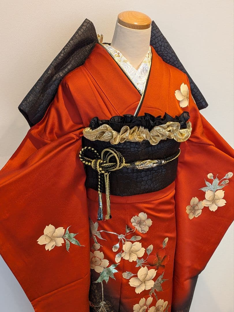 ⭐︎様 振袖フルセット 身丈162裄66.5 豪華振袖 金銀彩 赤 逸品 成人式