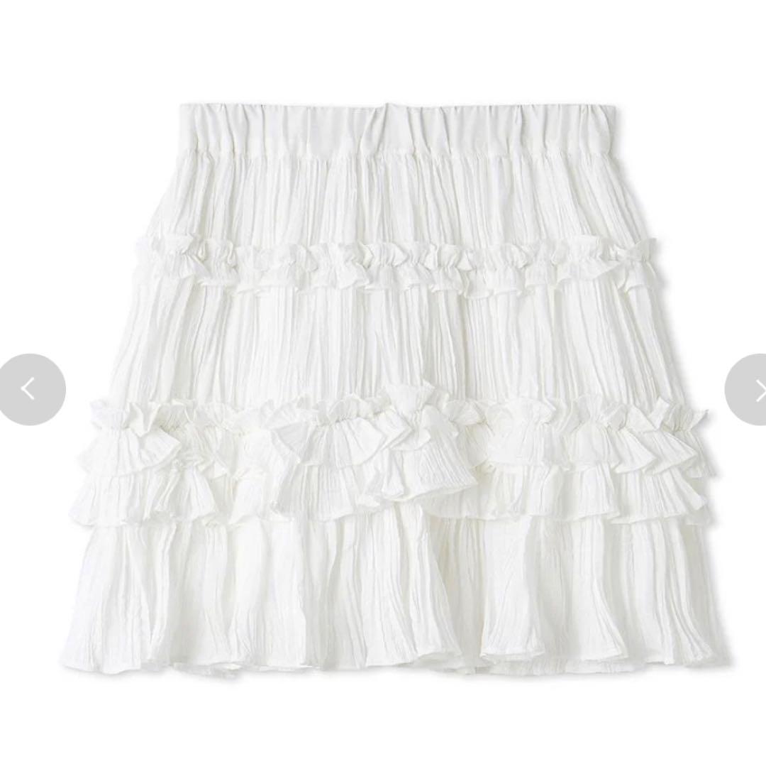 snidel ワッシャープリーツキャミソール　スカショーパン