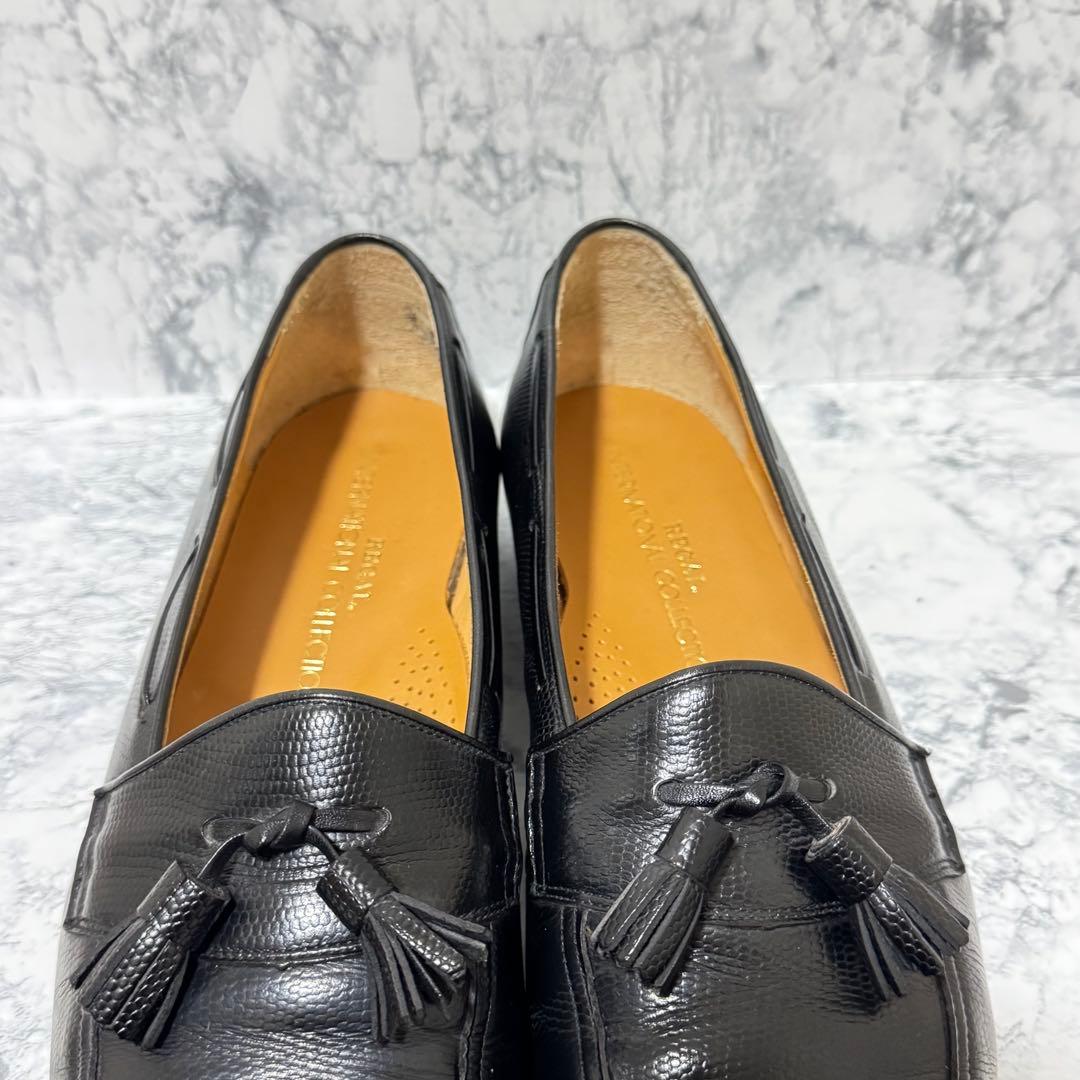 【美品】REGAL タッセルローファー シボ革 レザー 26cm