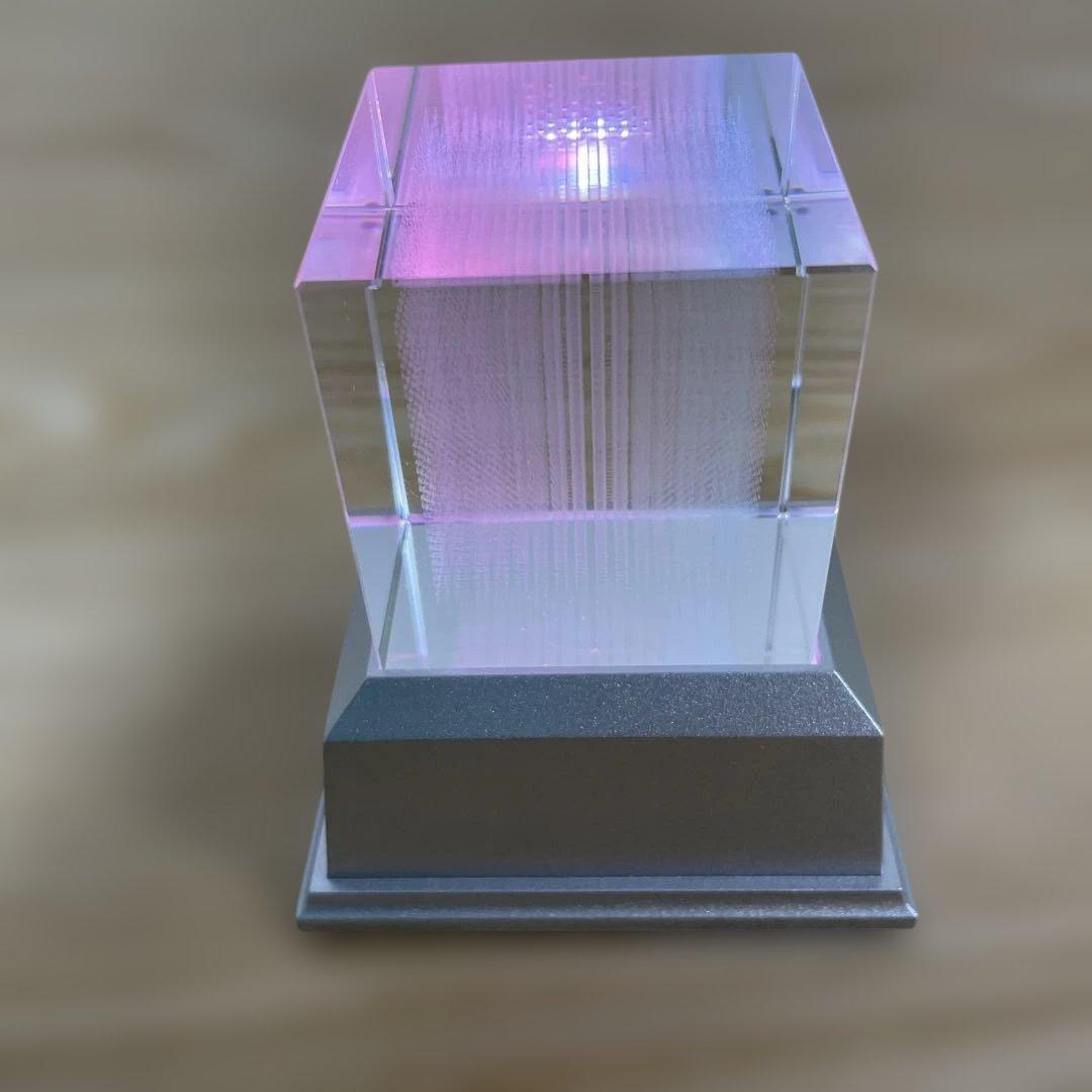 丸山修寛　3Dカバラシリーズ「ダ・ヴィンチキューブ　メサイア」＋専用LEDライト