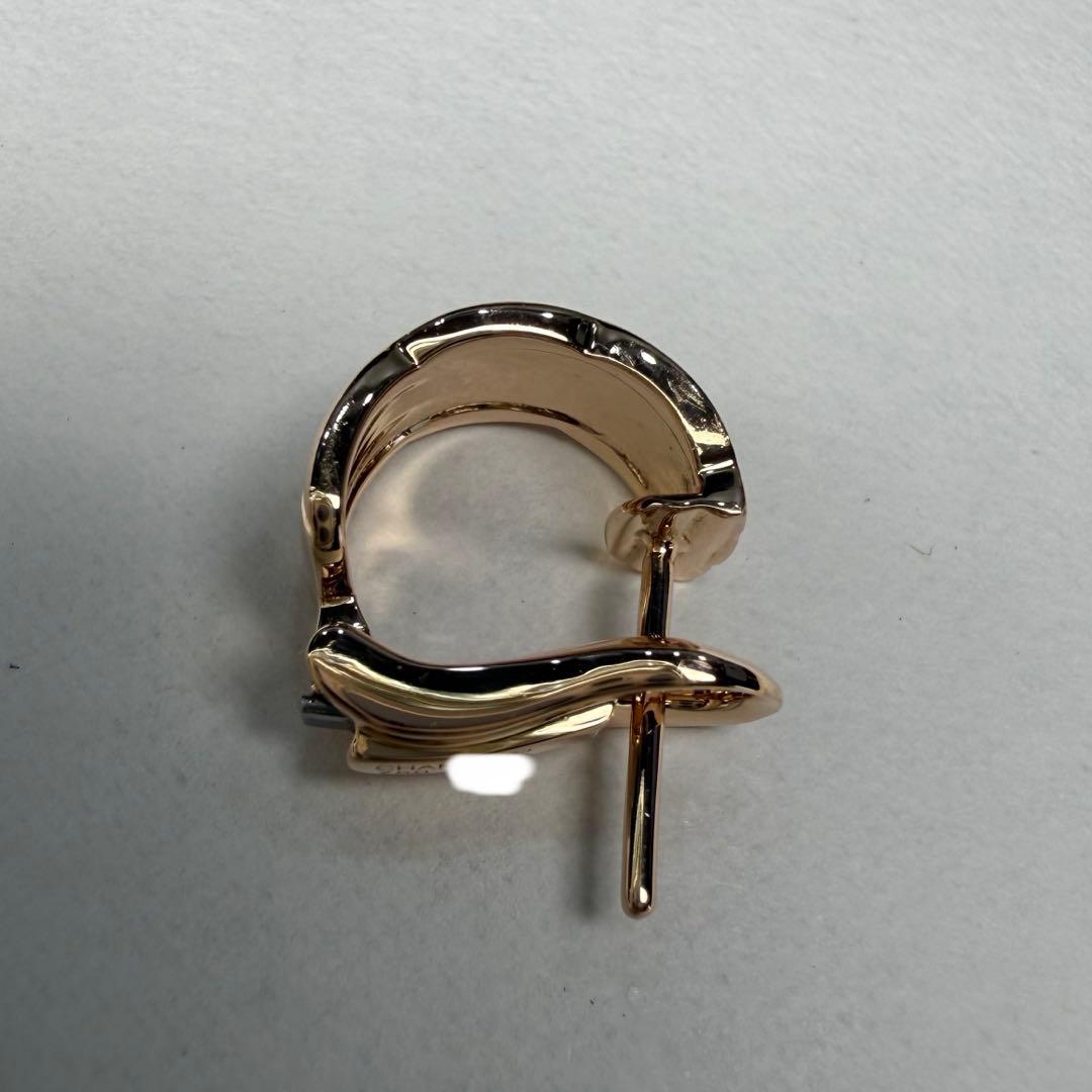 CHANEL シャネル ダイヤモンド　ピアス ココクラッシュ ピンクゴールド