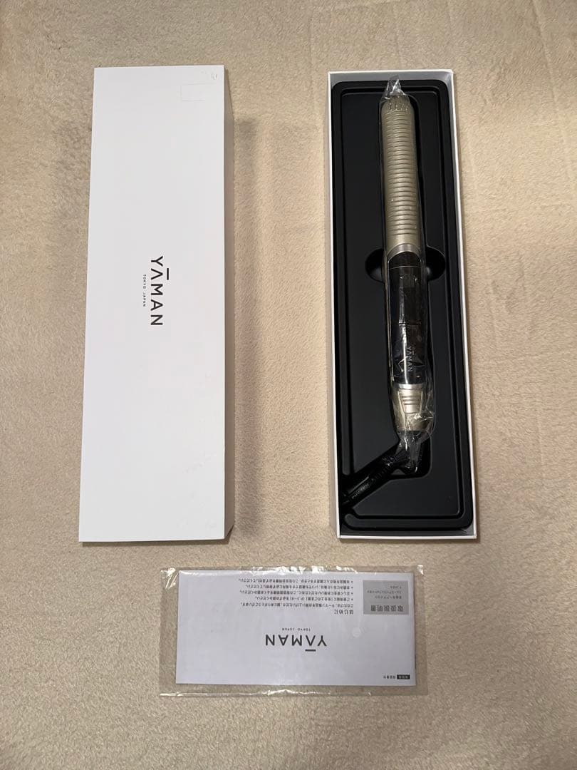 YA-MAN ヘアアイロン　スムースアイロンフォトイオンYJH80 ゴールド