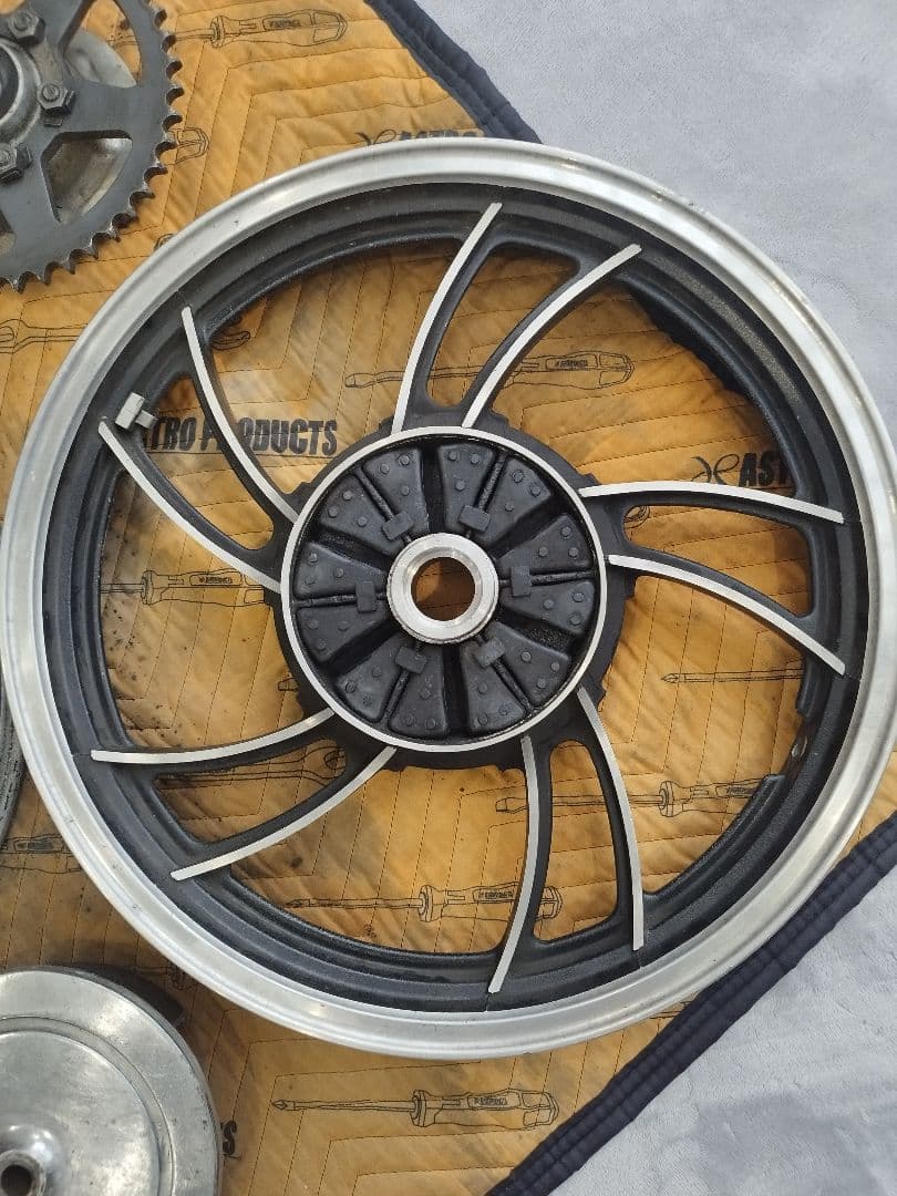 XJ550 XJ400 ホイールセット