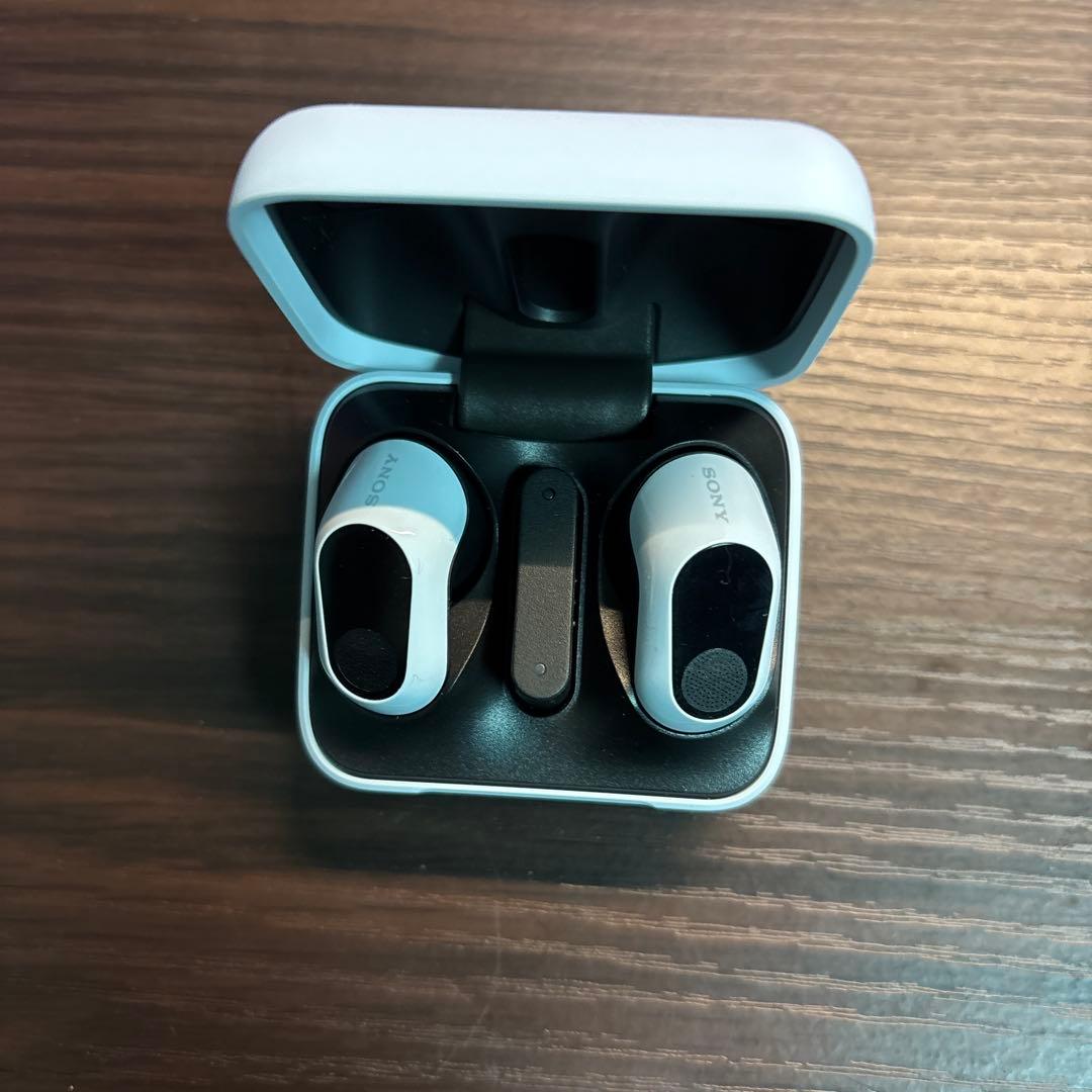 ほぼ新品 ソニー ゲーミングイヤホン INZONE Buds 白