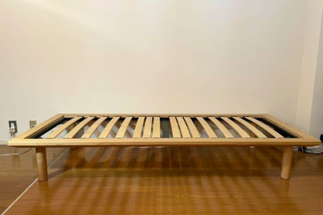 無印良品、マットレス付きすのこベッド3点セット