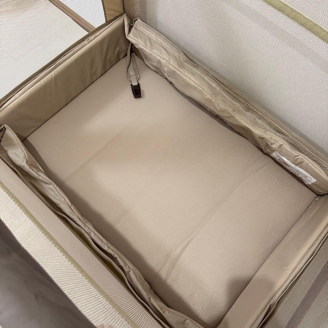 【美品】アップリカ ココネルエアー ベビーベッド ココア