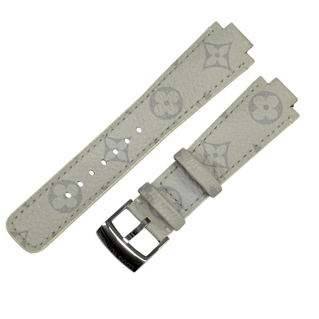 LOUIS VUITTON タンブール用ストラップ モノグラム 白 R15444