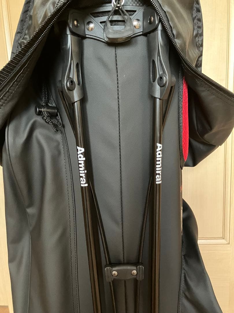 admiral ゴルフ キャディバッグ 美品 軽量