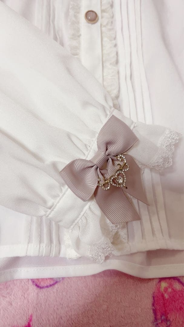 ❤︎LIZLISA❤︎ ミルフィーユフリルブラウス ピンク