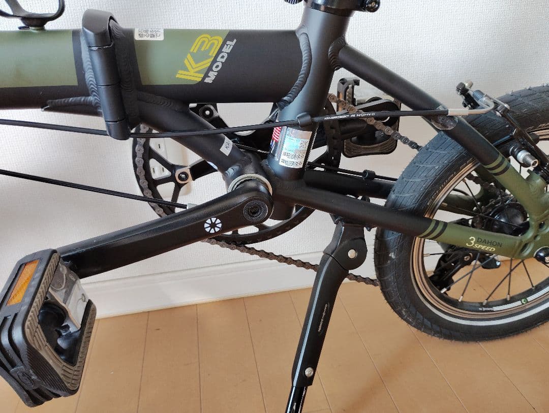 チ*イ様 DAHON K3 2023 限定色アーミーグリーン