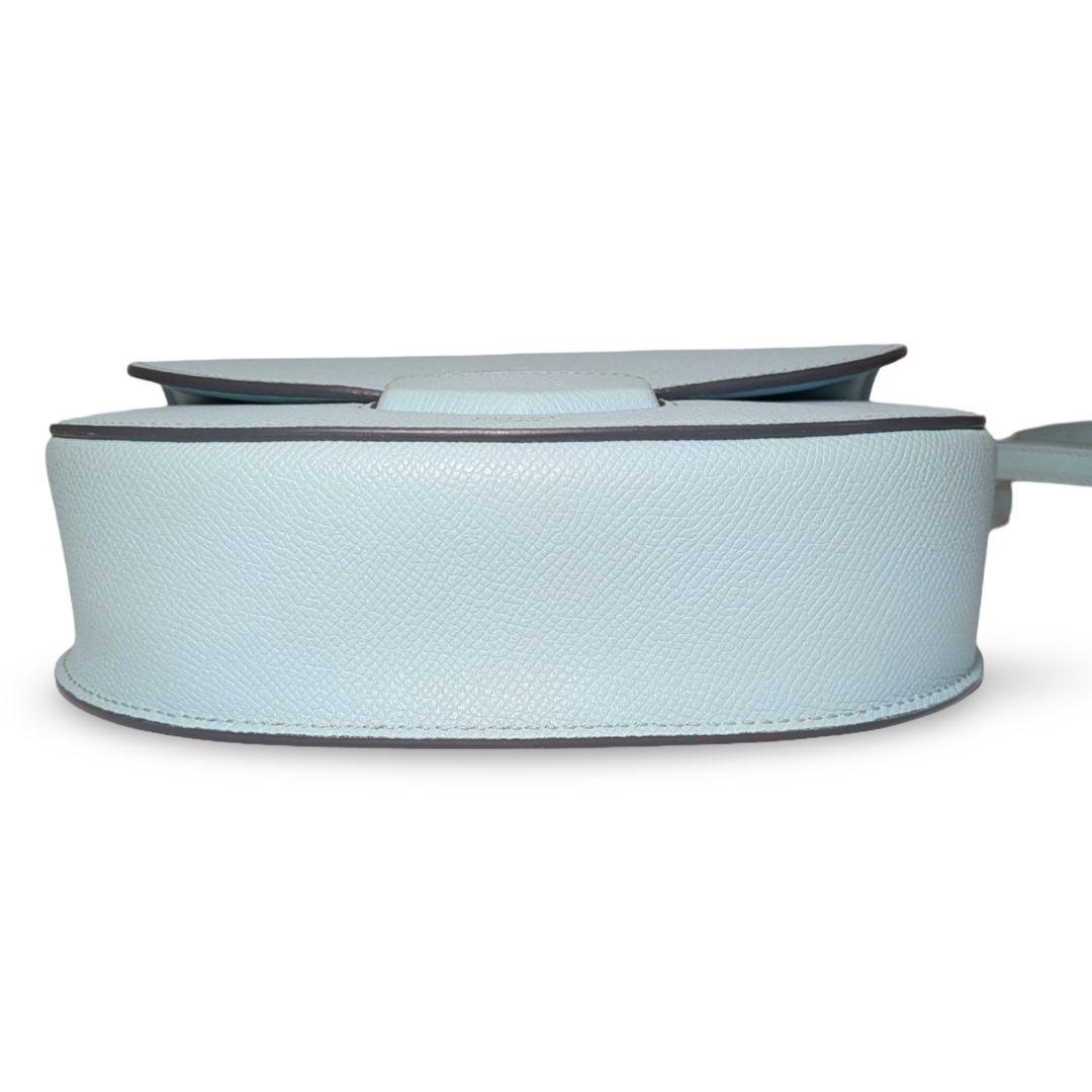 【極美品】CELINEセリーヌ トロッター　ライトブルー ショルダーバッグ