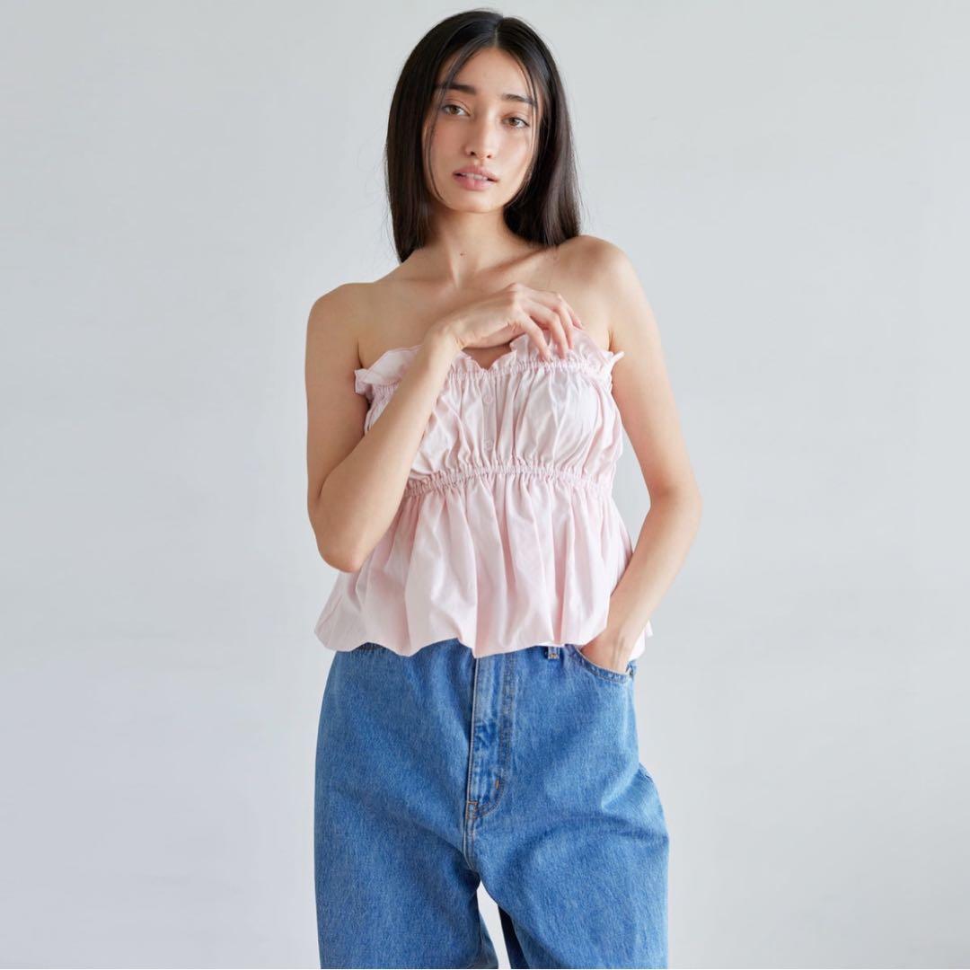 Searoomlynn ♡ CottonバルーンRibbonビスチェ