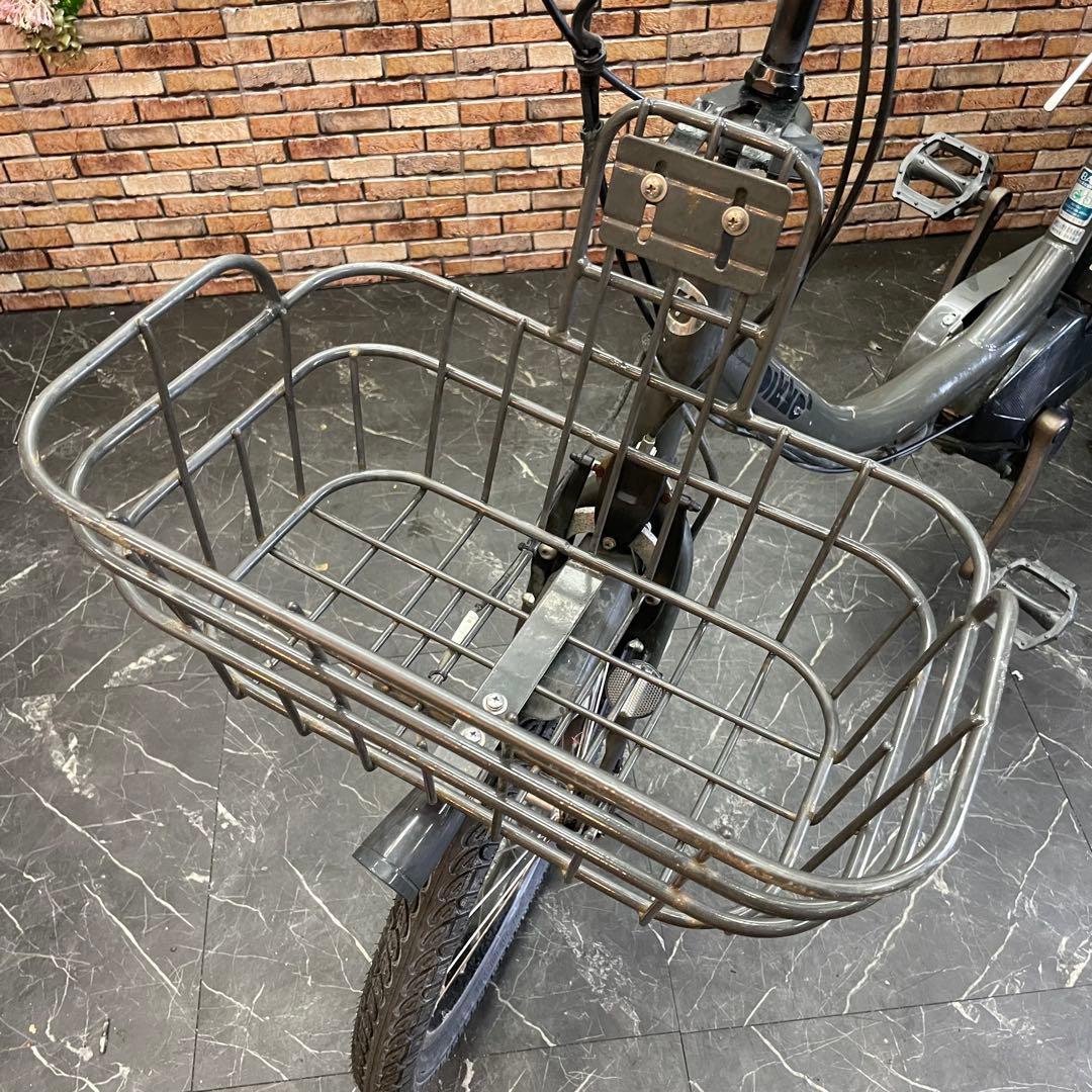 引き取り価格【60】電動自転車 ブリヂストン bikke グレー 20インチ