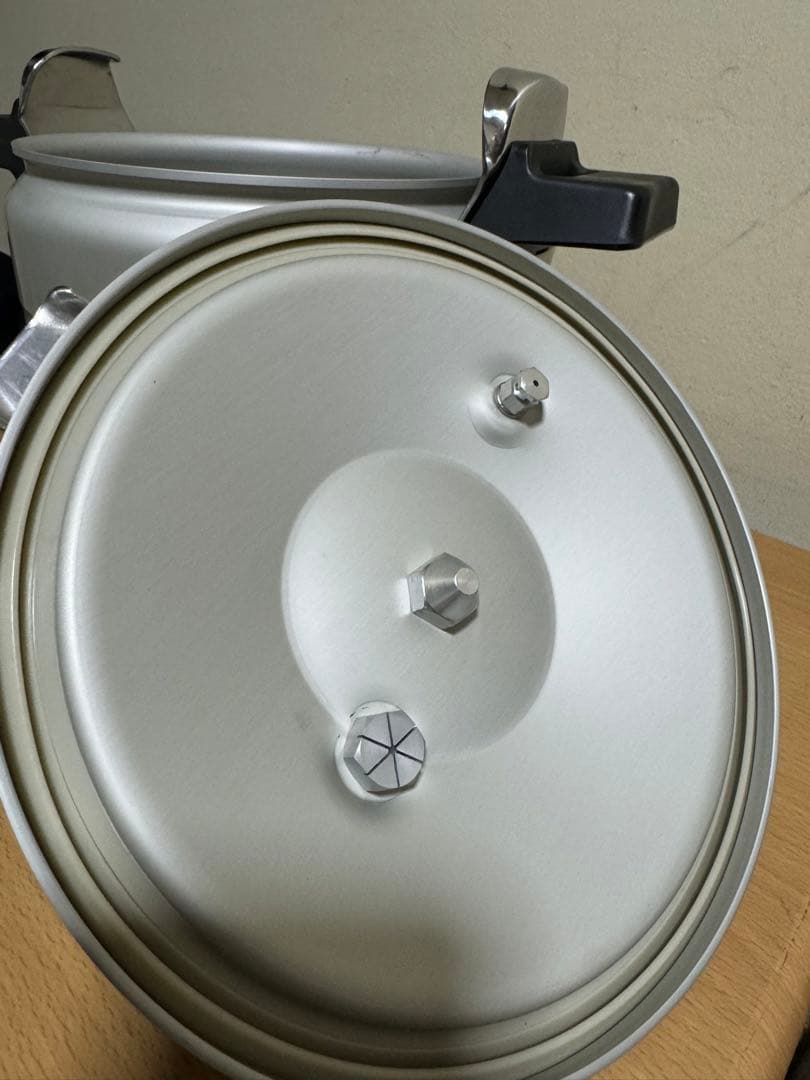 RIKEN 理研　圧力鍋 シルバー