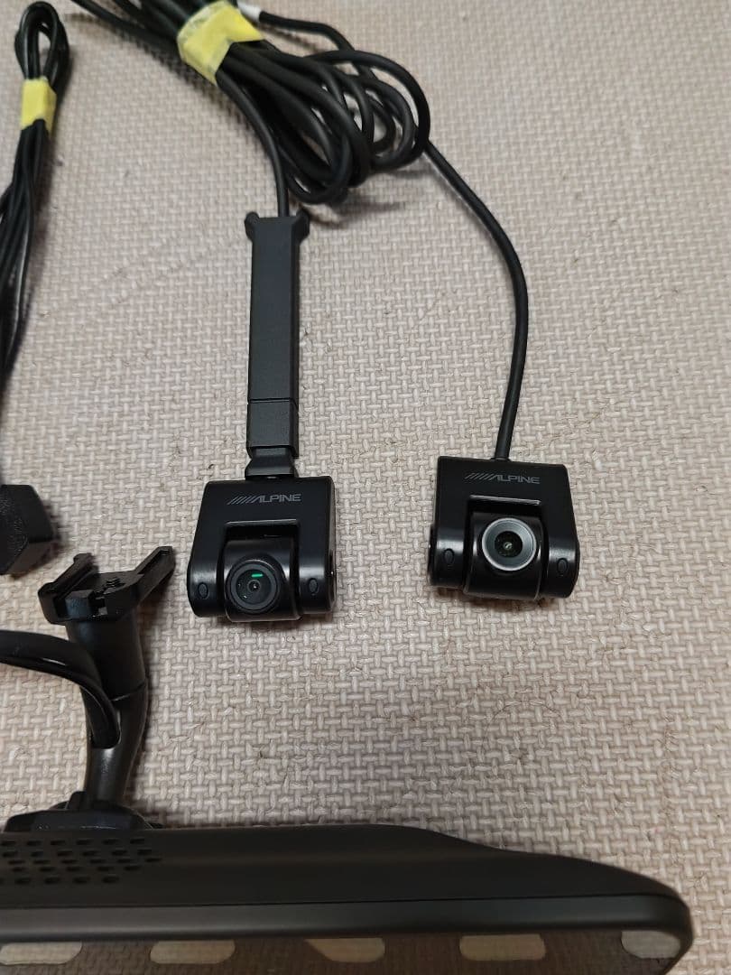 ALPINE DVR−DM1200A−IC　ミラー型ドライブレコーダー 2カメラ