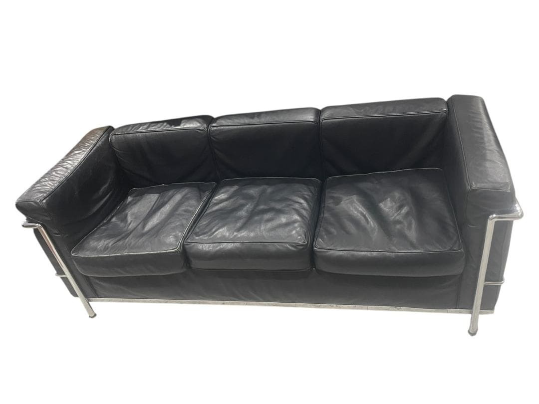 ○ル・コルビジェ Le Corbusier LC2 リプロダクト ソファ 3人用