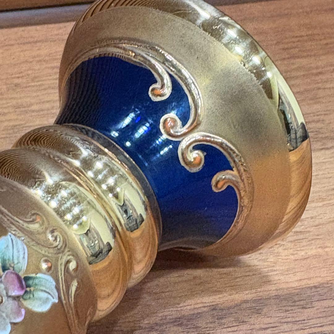 アンティーク洋硝子ガラス製　花入　花器　花瓶