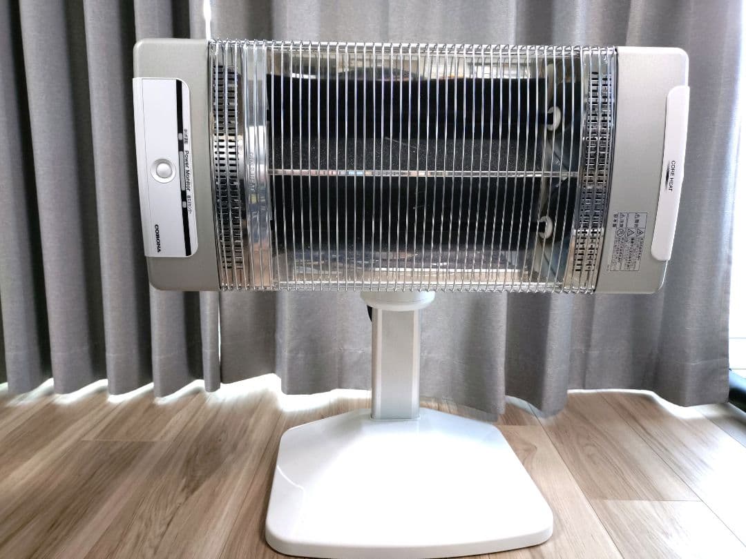 コロナ　遠赤外線電気ストーブ　コアヒート　DH-1218R　2019年製