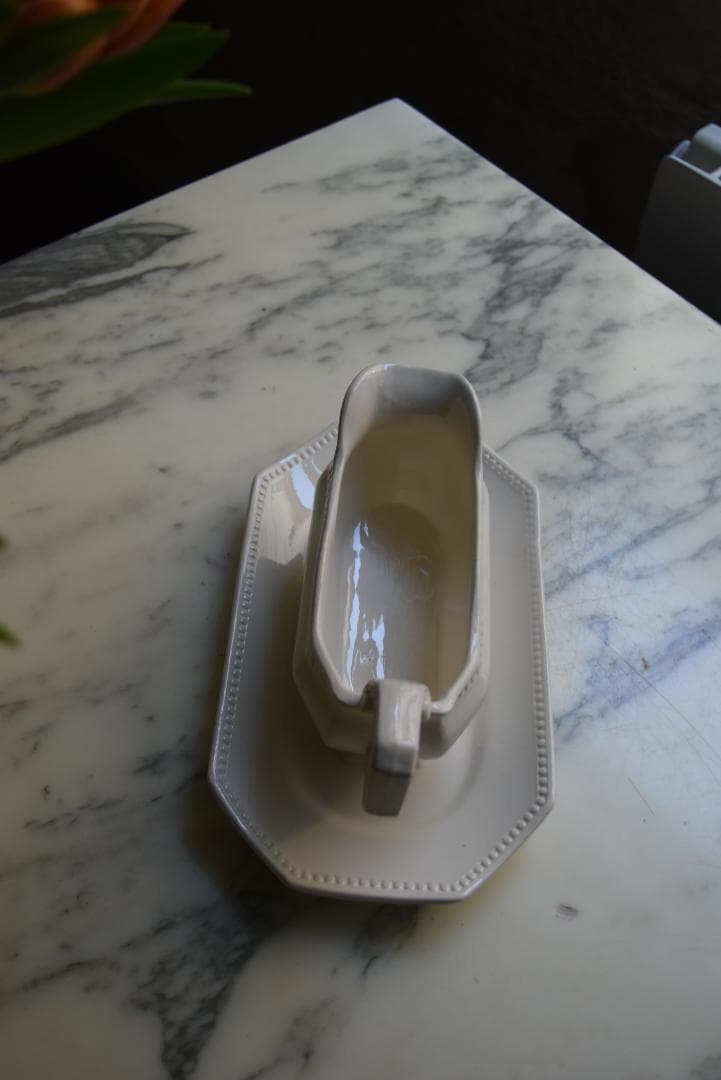 超美品サルグミンヌ　オクトゴナル　ソーシエ　フランスアンティーク