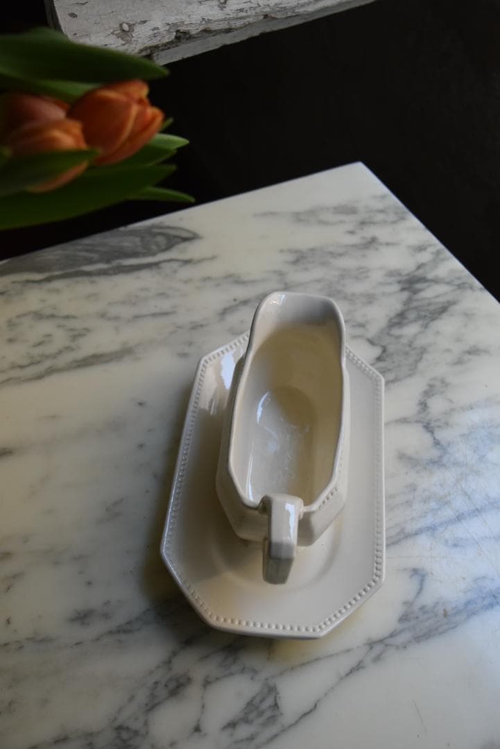 超美品サルグミンヌ　オクトゴナル　ソーシエ　フランスアンティーク