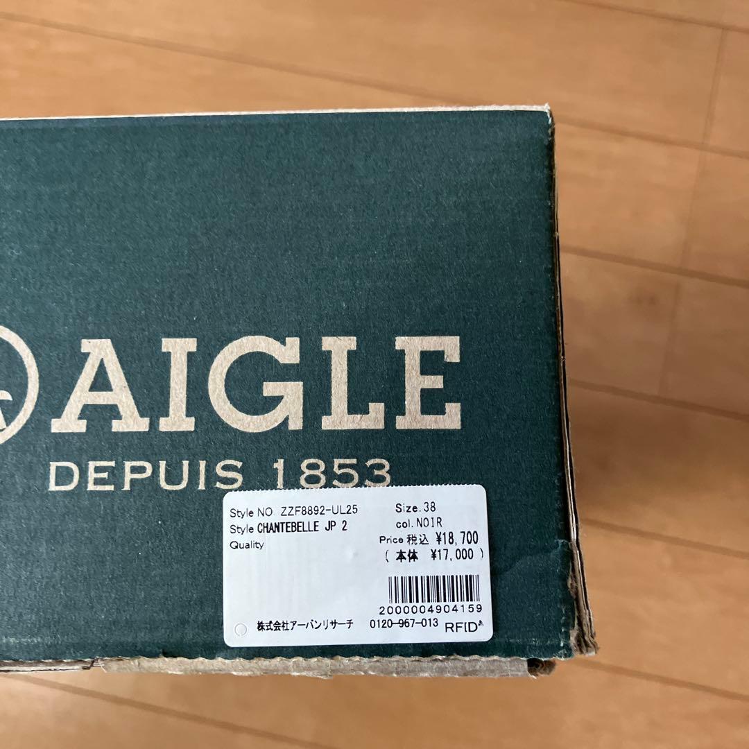 AIGLE シャンタベルラバーブーツCHANTEBELLE 2 サイズ38