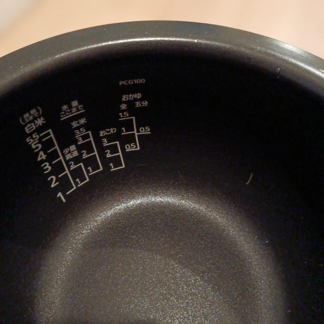 お値下げ不可TIGER タイガー　JPC-G 炊飯器 黒　21年製　5.5合炊き