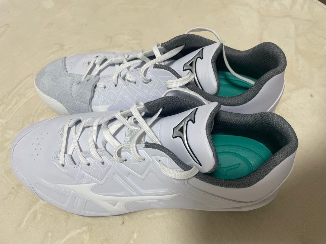 Mizuno スパイクホワイト (26.5)