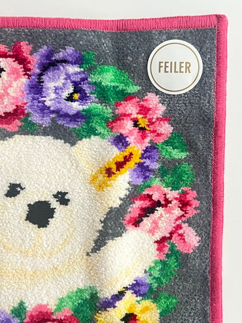 FEILER シュタイフ テディベア アンド フェイラー コラボハンカチ