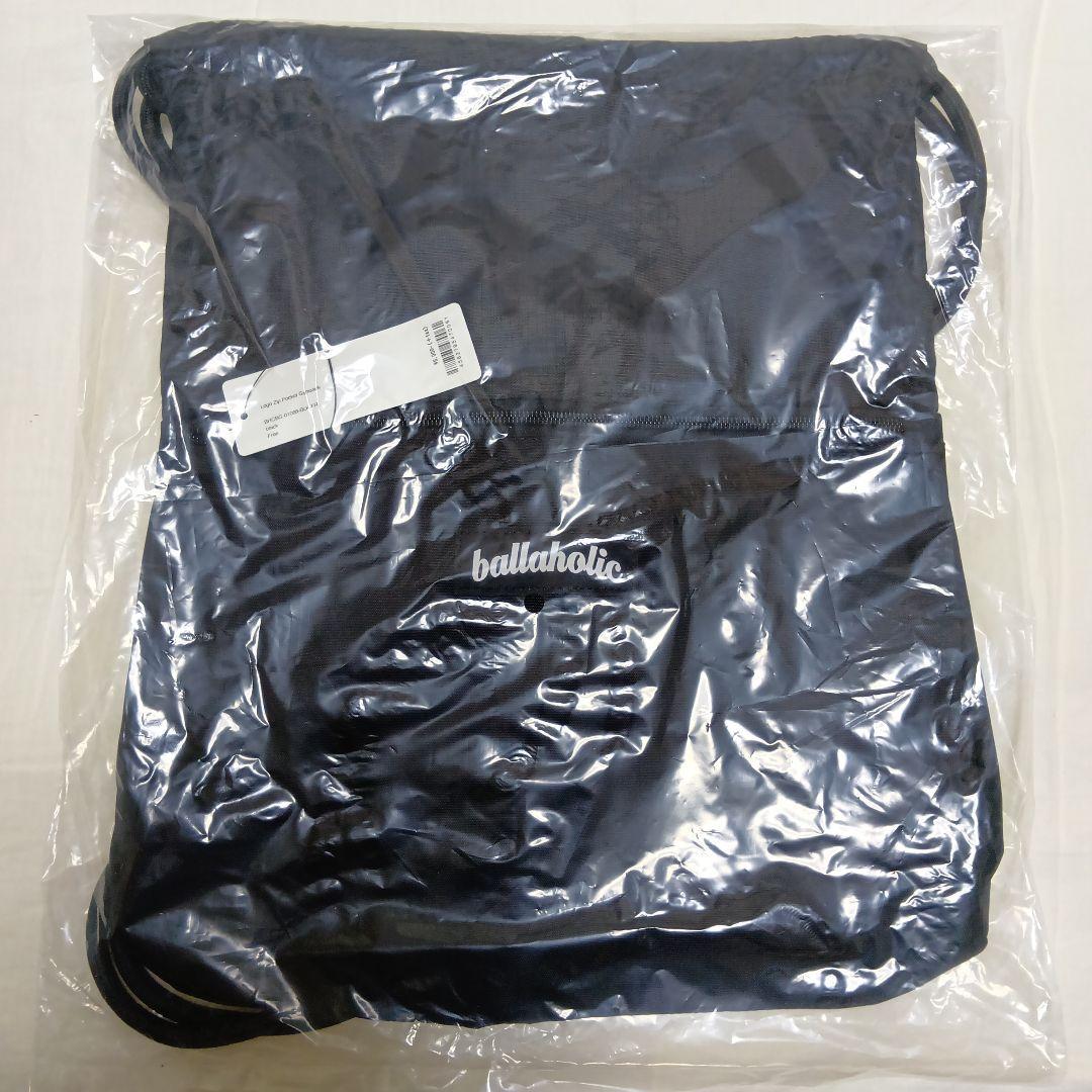 その他 ballaholic logo zip pocket gymsack