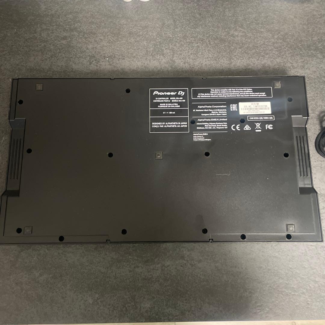 【美品】pioneer (パイオニア) DJ ddj-400 DJコントローラー