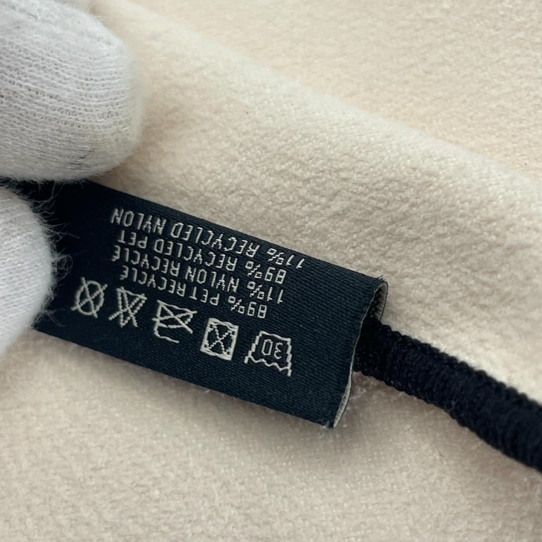 シャネル ノベルティ ブランケット フリース クリーム色