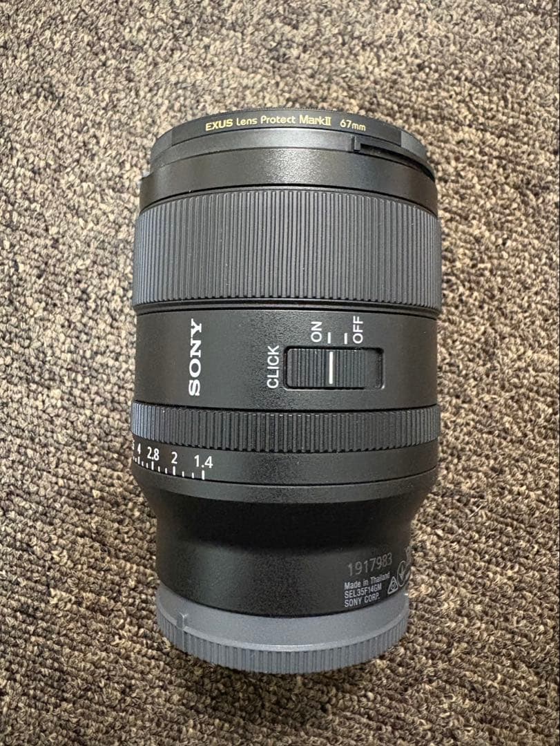 【美品】SONY FE 35mm F1.4 GM 単焦点 SEL35F14GM
