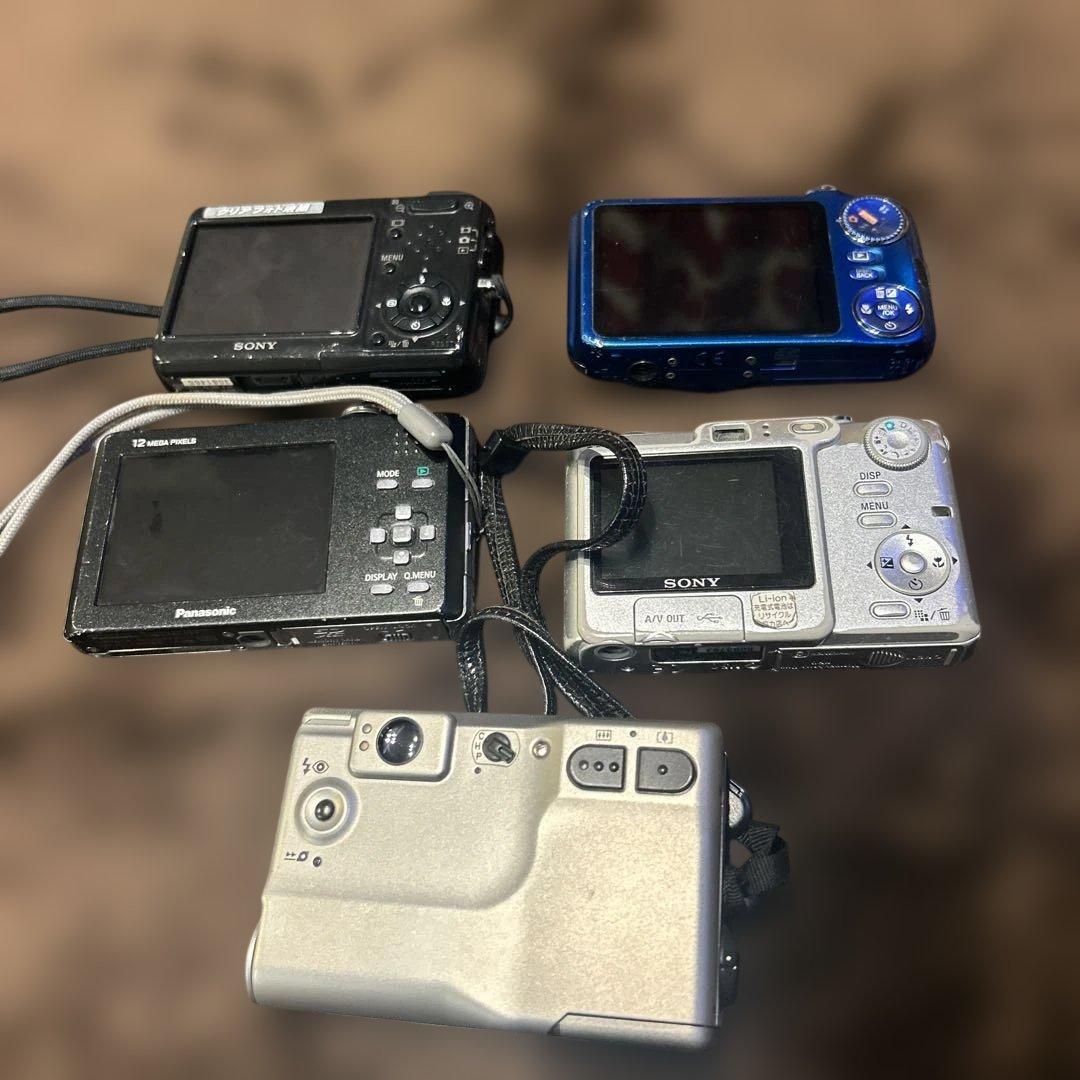 昭和レトロ‼️ デジカメまとめ売り‼️ Sony/Fujifilm/Canon